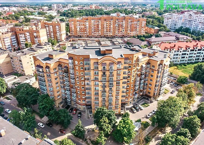 Apartpoltava Новий Будинок, В Самому Центрі 2-Окремі Кімнати, Панорамний Балкон